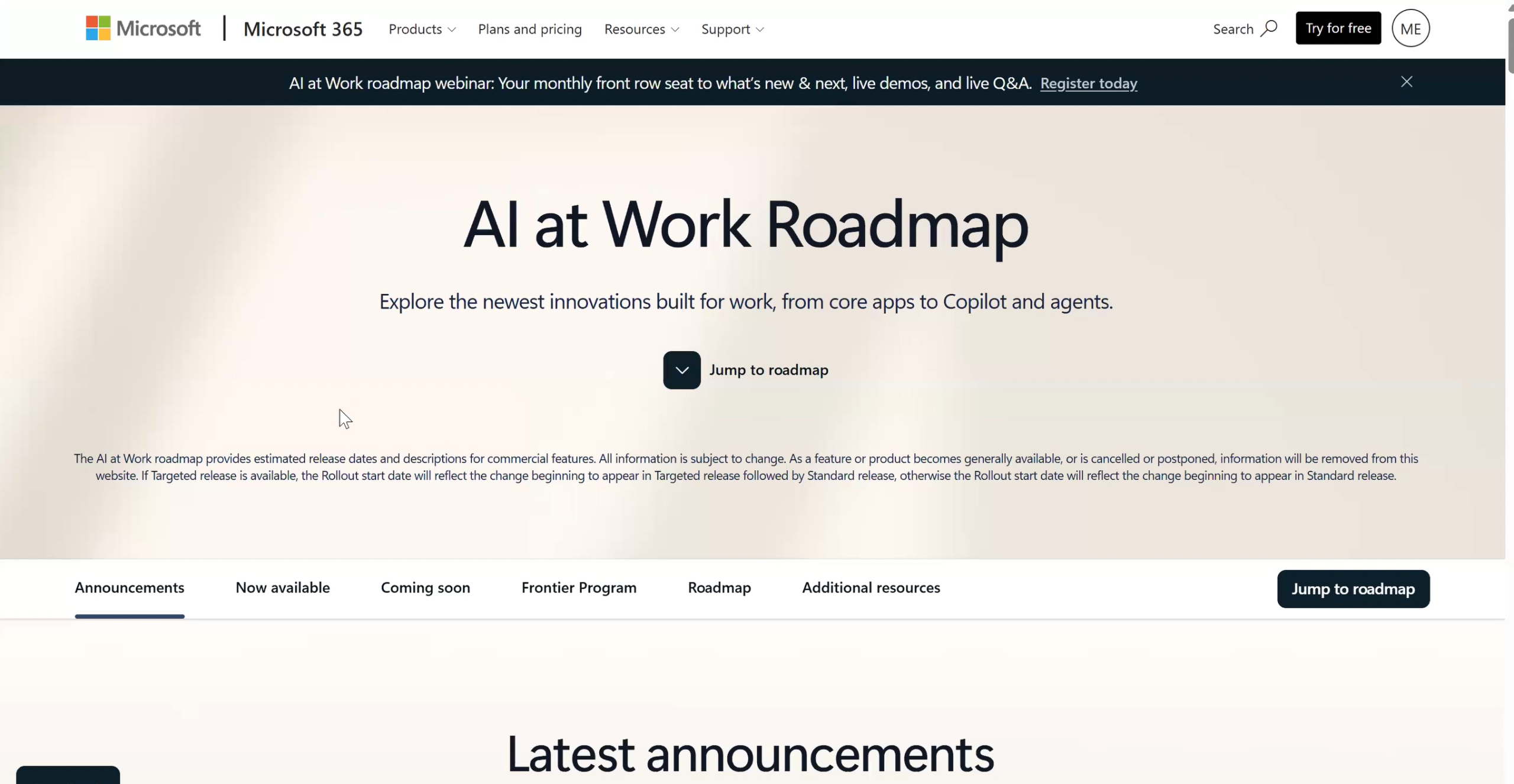 AI at Work Roadmap